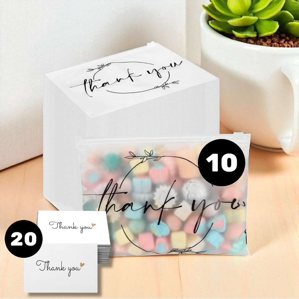 30pc Thank You Bundle, Clear